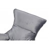 MSE011000302.V23 Fotel OTILIA STAND VELVET ciemny  szary welur