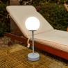 LUMNRS035RGWLNW NEW GARDEN lampa stołowa NORAI SLIM 35 BATTERY rose gold