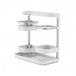 1017580-670 UMBRA organizer kuchenny HOLSTER biało / niklowany
