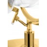 JH200-2.GOLD.VELVET Fotel BUBBLE STAND 2 GOLD VELVET poduszka czarna