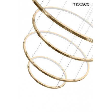 MSE1501100162 MOOSEE lampa wisząca RING SLIM M złota