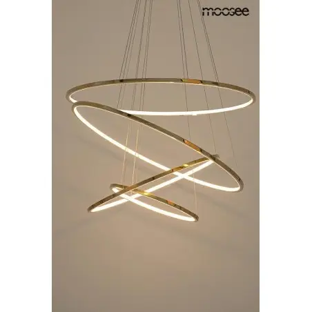 MSE1501100162 MOOSEE lampa wisząca RING SLIM M złota