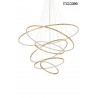 MSE1501100164 MOOSEE lampa wisząca RING SLIM XL złota