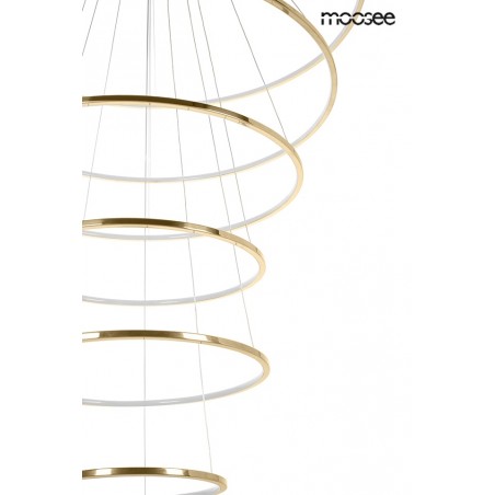 MSE1501100164 MOOSEE lampa wisząca RING SLIM XL złota