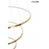MSE1501100164 MOOSEE lampa wisząca RING SLIM XL złota