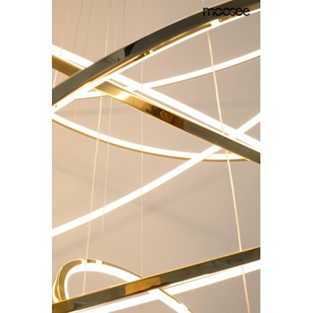 MSE1501100164 MOOSEE lampa wisząca RING SLIM XL złota