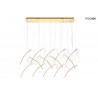 MSE1501100169 MOOSEE lampa wisząca TULIPPE 14 LINE  złota