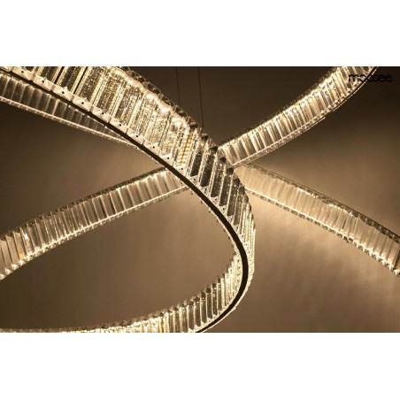 MSE1501100197 MOOSEE lampa wisząca WAVE 130 chrom