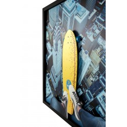 KH1501100278 Obraz BIG CITY SKATER 130x130 cm