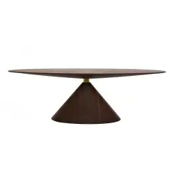 KH1501100291 Stół UFO orzech / naturalny fornir
