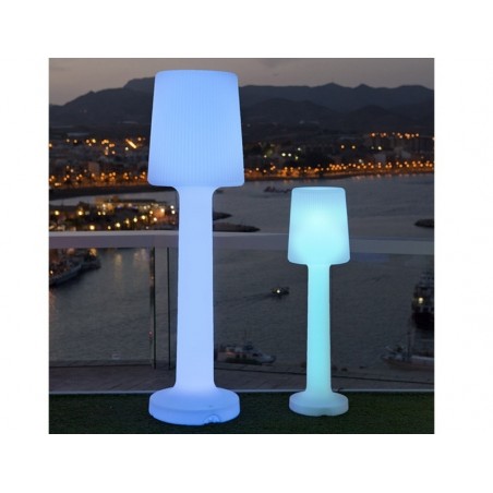 LUMCR165WLNW NEW GARDEN lampa ogrodowa CARMEN 165 BATTERY biała