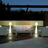 LUMLL110WLNW NEW GARDEN lampa podłogowa LOLA 110  BATTERY biała
