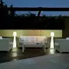 LUMLL110WLNW NEW GARDEN lampa podłogowa LOLA 110 BATTERY biała