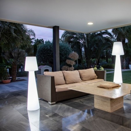 LUMLL110WLNW NEW GARDEN lampa podłogowa LOLA 110  BATTERY biała