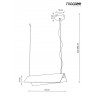 MSE010100126 MOOSEE lampa wisząca PICCO S - złota