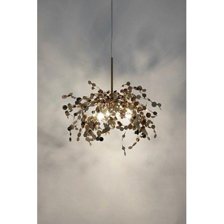 JD8653-1.CHROM Lampa wisząca MONETE SINGLE chrom - metal
