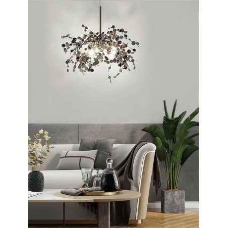 JD8653-1.CHROM Lampa wisząca MONETE SINGLE chrom - metal