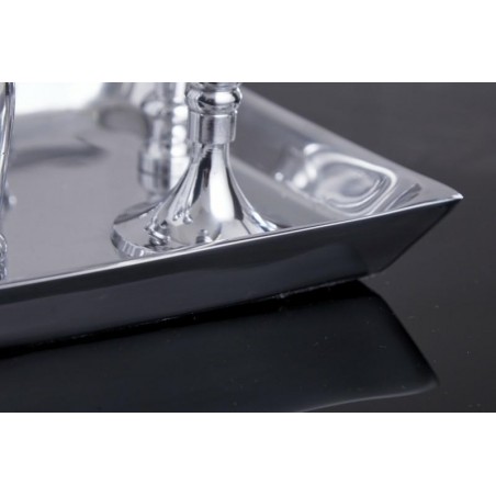 38067 INVICTA świecznik 7-płomieniowy - aluminium