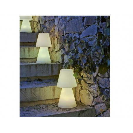 LUMLL030WLNW NEW GARDEN lampa LOLA 30 BATTERY biała