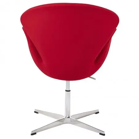 JH028.RED.17.LIFT Fotel SWAN PREMIUM regulowany czerwony