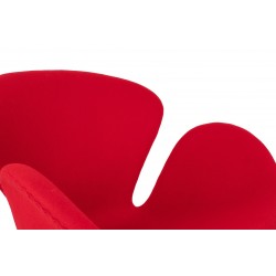 JH028.RED.17.LIFT Fotel SWAN PREMIUM regulowany czerwony