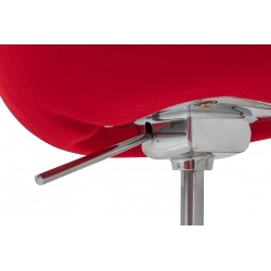 JH028.RED.17.LIFT Fotel SWAN PREMIUM regulowany czerwony