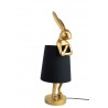 53470 KARE lampa stołowa RABBIT 68 cm  złota / czarna