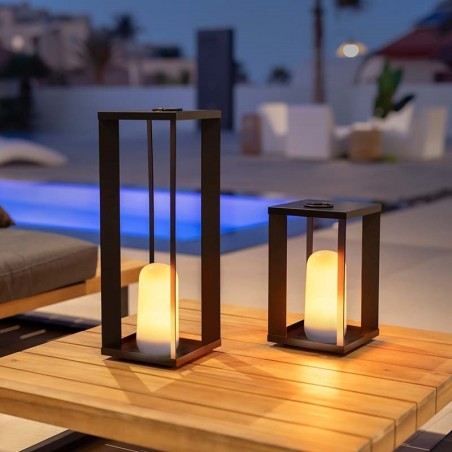 LUMSRC030BXWLNW NEW GARDEN lampa dekoracyjna SIROCO 30 BATTERY IN&OUT