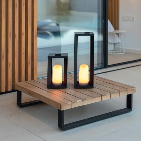 LUMSRC030BXWLNW NEW GARDEN lampa dekoracyjna SIROCO 30 BATTERY IN&OUT