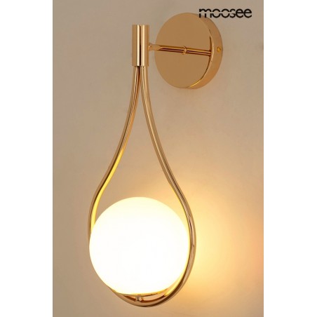 MSE010400204 MOOSEE lampa ścienna ROMA złota