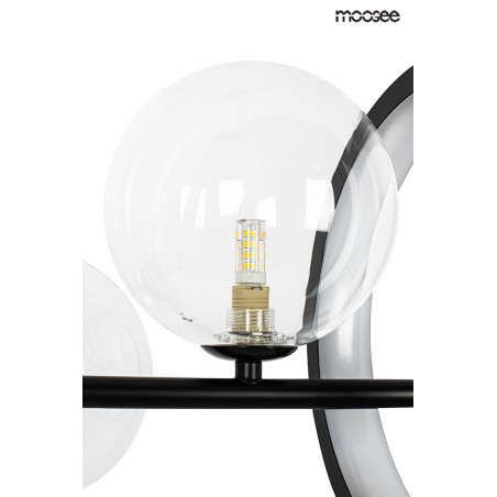 MSE010100286 MOOSEE lampa wisząca ALURE LINE 120 czarna