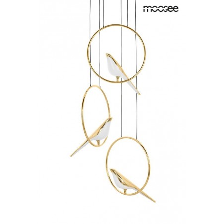 MSE010100294 MOOSEE lampa wisząca BIRD DISC złota MSE010100294 MOOSEE lampa wisząca BIRD DISC złota