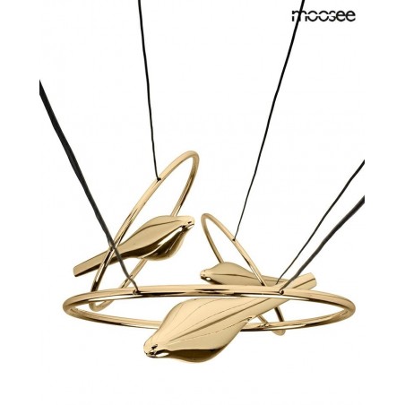 MSE010100294 MOOSEE lampa wisząca BIRD DISC złota