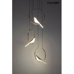 MSE010100294 MOOSEE lampa wisząca BIRD DISC złota