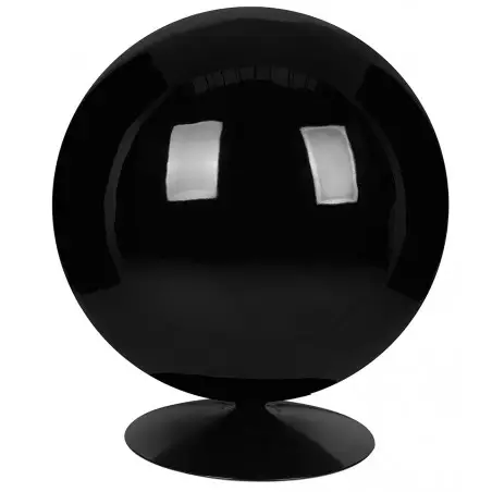 JH-066.BLACK.RED Fotel BALL BLACK czerwony