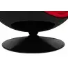 JH-066.BLACK.RED Fotel BALL BLACK czerwony