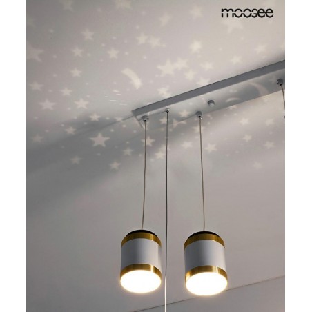 MSE010100343 MOOSEE lampa wisząca STARS biała
