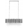 DW-D5689S.SILVER Lampa wisząca IMPERIAL LONG SILVER 90 - stal, kryształ