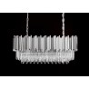 DW-D5689S.SILVER Lampa wisząca IMPERIAL LONG SILVER 90 - stal, kryształ