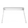 DW-D5689S.SILVER Lampa wisząca IMPERIAL LONG SILVER 90 - stal, kryształ