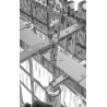 DW-D5689S.SILVER Lampa wisząca IMPERIAL LONG SILVER 90 - stal, kryształ