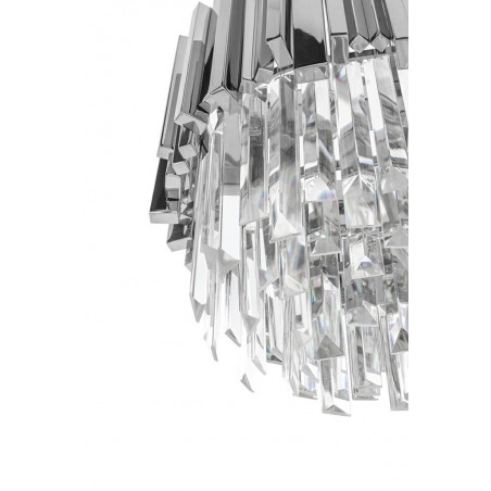 DW-D5689S.SILVER Lampa wisząca IMPERIAL LONG SILVER 90 - stal, kryształ