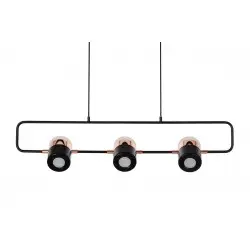 XCP7598-3 BLACK Lampa wisząca BLINK 3 czarna - LED, metal