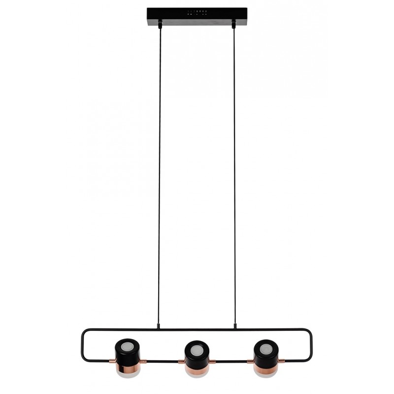 XCP7598-3 BLACK Lampa wisząca BLINK 3 czarna - LED, metal