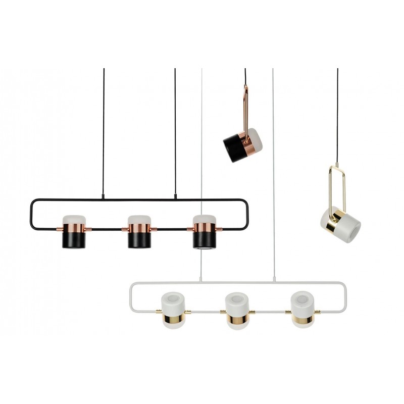 XCP7598-3 BLACK Lampa wisząca BLINK 3 czarna - LED, metal
