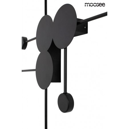 MSE010400213 MOOSEE lampa ścienna SHADOW MULTI czarna