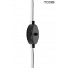 MSE010100152 MOOSEE lampa ścienna BOWL DUO czarna