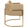 MSE011000303.V13 Fotel CHLOE VELVET khaki