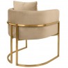 MSE011000303.V13 Fotel CHLOE VELVET khaki