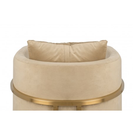 MSE011000303.V13 Fotel CHLOE VELVET khaki